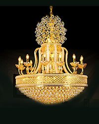 Golden Chandeliers