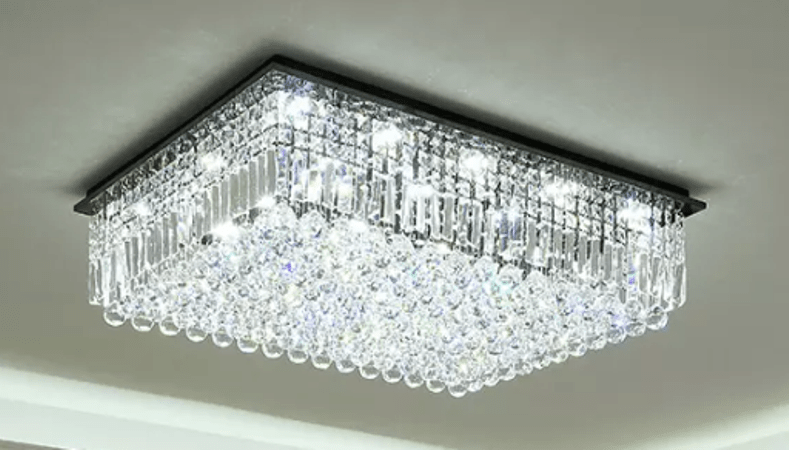 Crystal home. Hanging Ceiling Light.