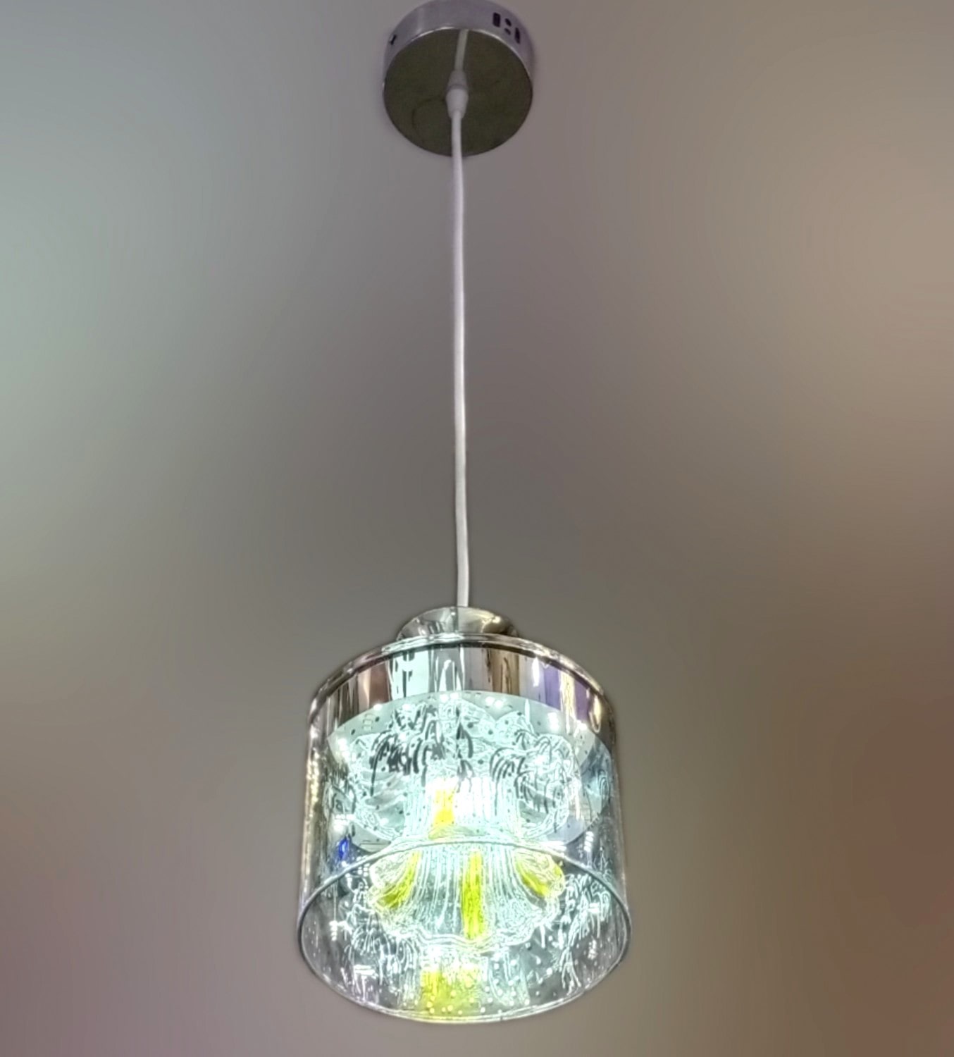 Color changing store hanging lights