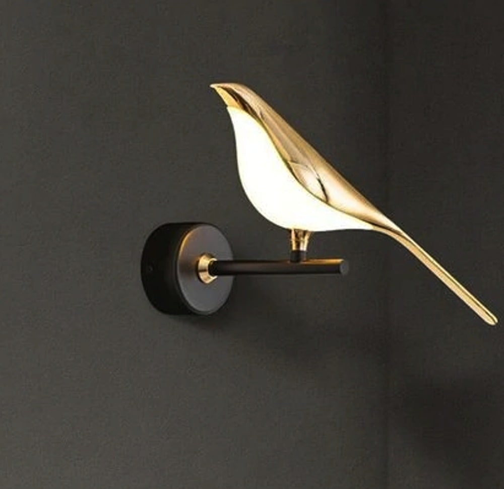 Bird shaped deals lamp