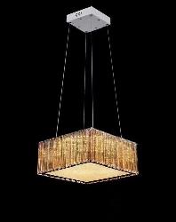 The New Design Crystal Decor Color Changing Nice Look 3 Color Pendent Hanging Chandelier For Your Hotel & Cafe 