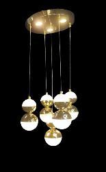 The Modern Golden Design Pendant Hanging Lamp Chandelier For Kitchen and Living Room